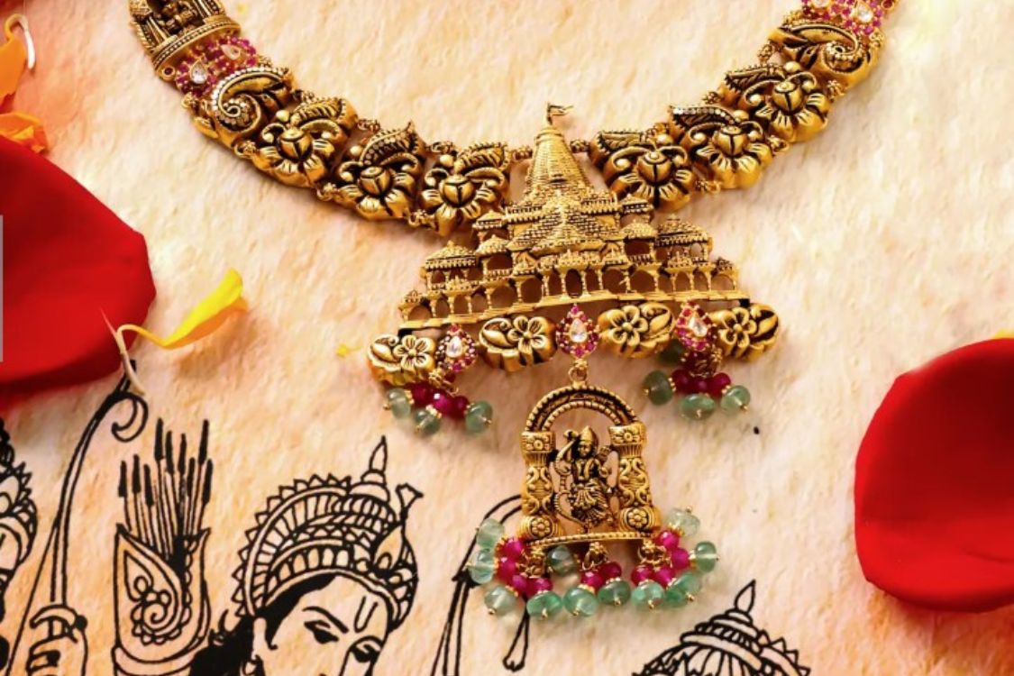 Ayodhya-themed Jewellery