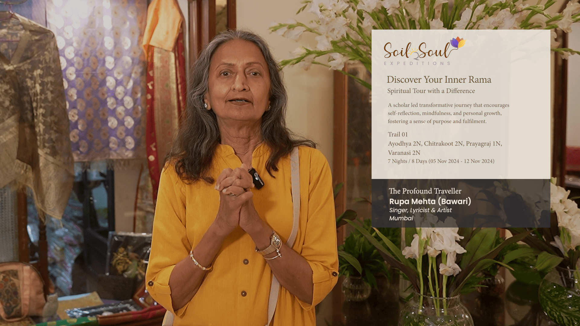 A Spiritual Journey Like No Other: Rupa Bawari’s Luxurious Experience with Soil2Soul Expeditions